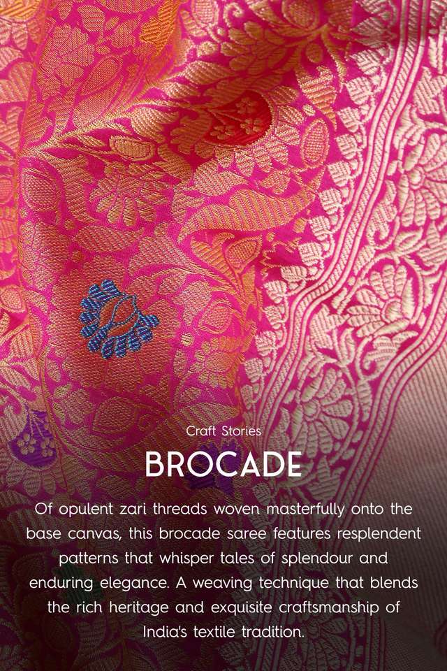 Violet Brocade Pure Viscose Kurta Set thumbnail image number null