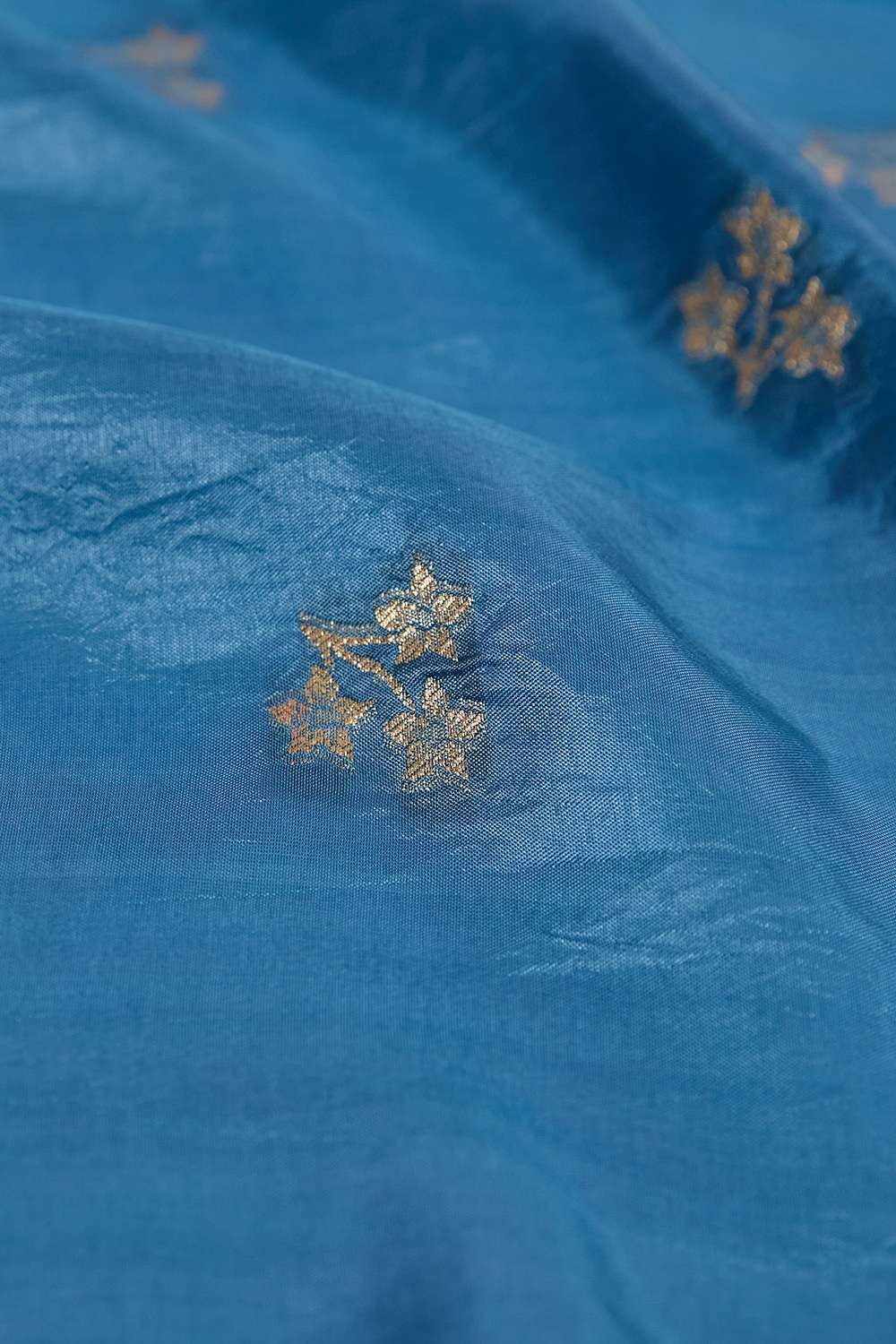 Blue Woven Viscose Luxe Dupatta image number null