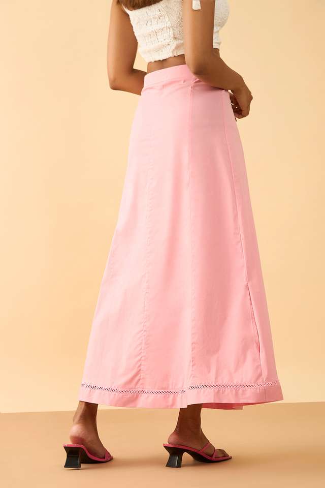 Light Pink Woven Cotton Lycra Inskirt thumbnail image number null