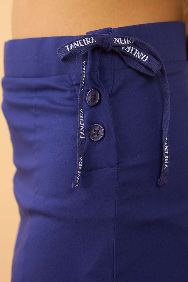 Blue Woven Cotton Lycra Inskirt thumbnail image number null