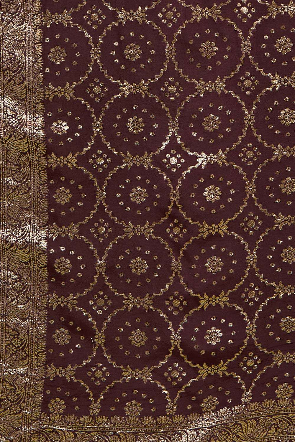 Dark Red Pure Viscose Embroidered Kurta Set image number null
