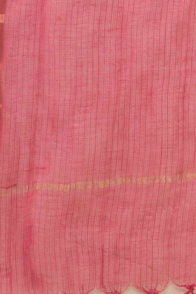Light Pink Pure Cotton Screen Printed  Kurta Set thumbnail image number null