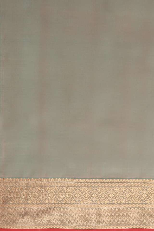 Orange Woven Silk Viscose Saree thumbnail image number null