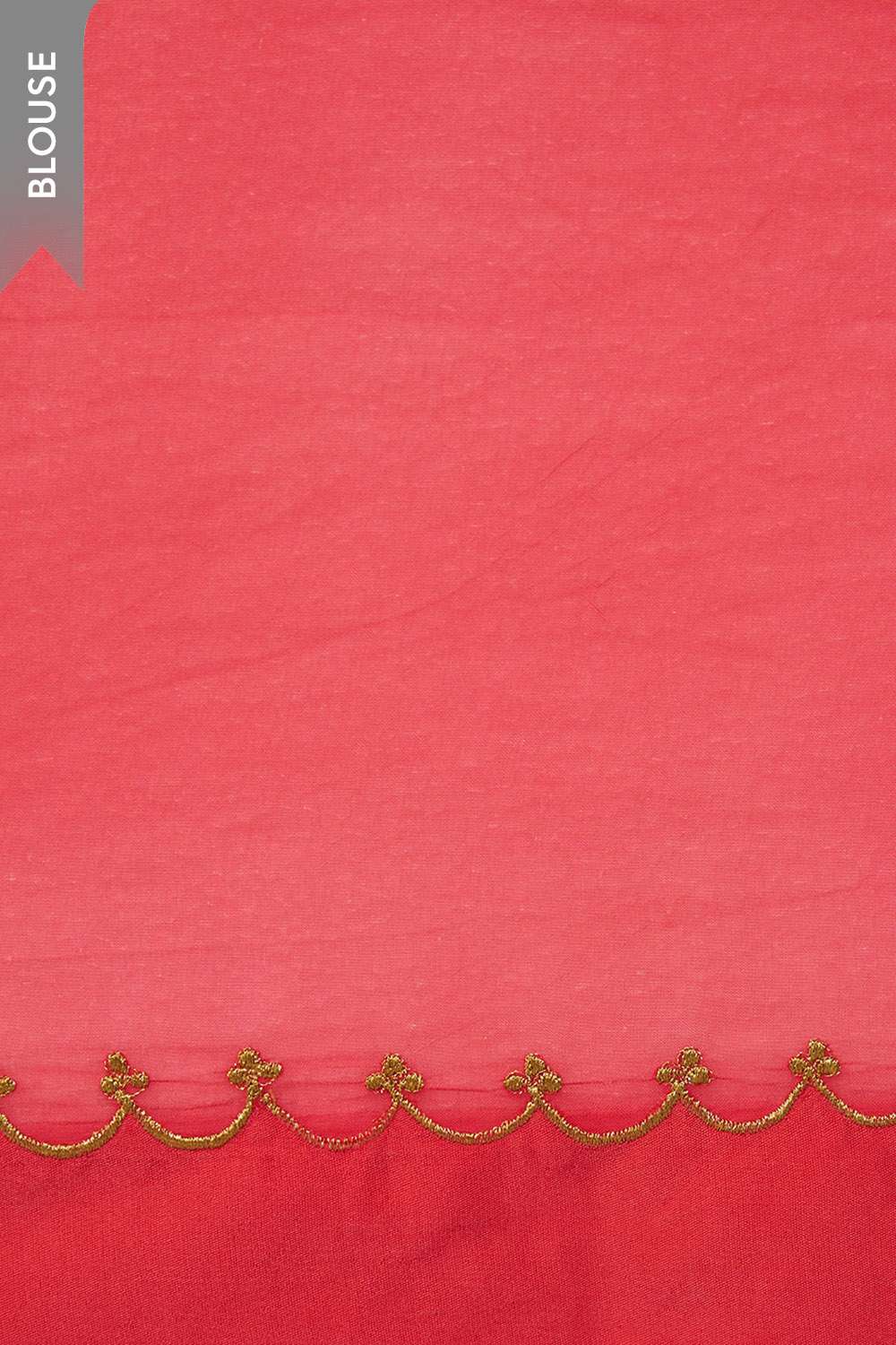 Pink Viscose Organza Gota Patti Saree image number null
