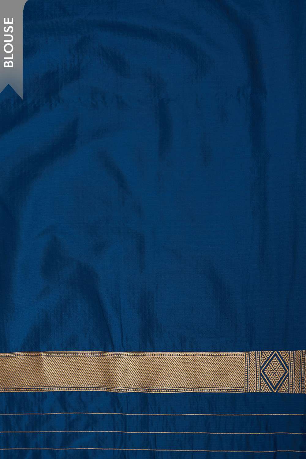 Blue Pure Silk Tissue Brocade Banarasi Saree image number null