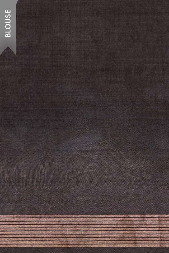 Black Silk Viscose Cutwork Banaras  Saree thumbnail image number null