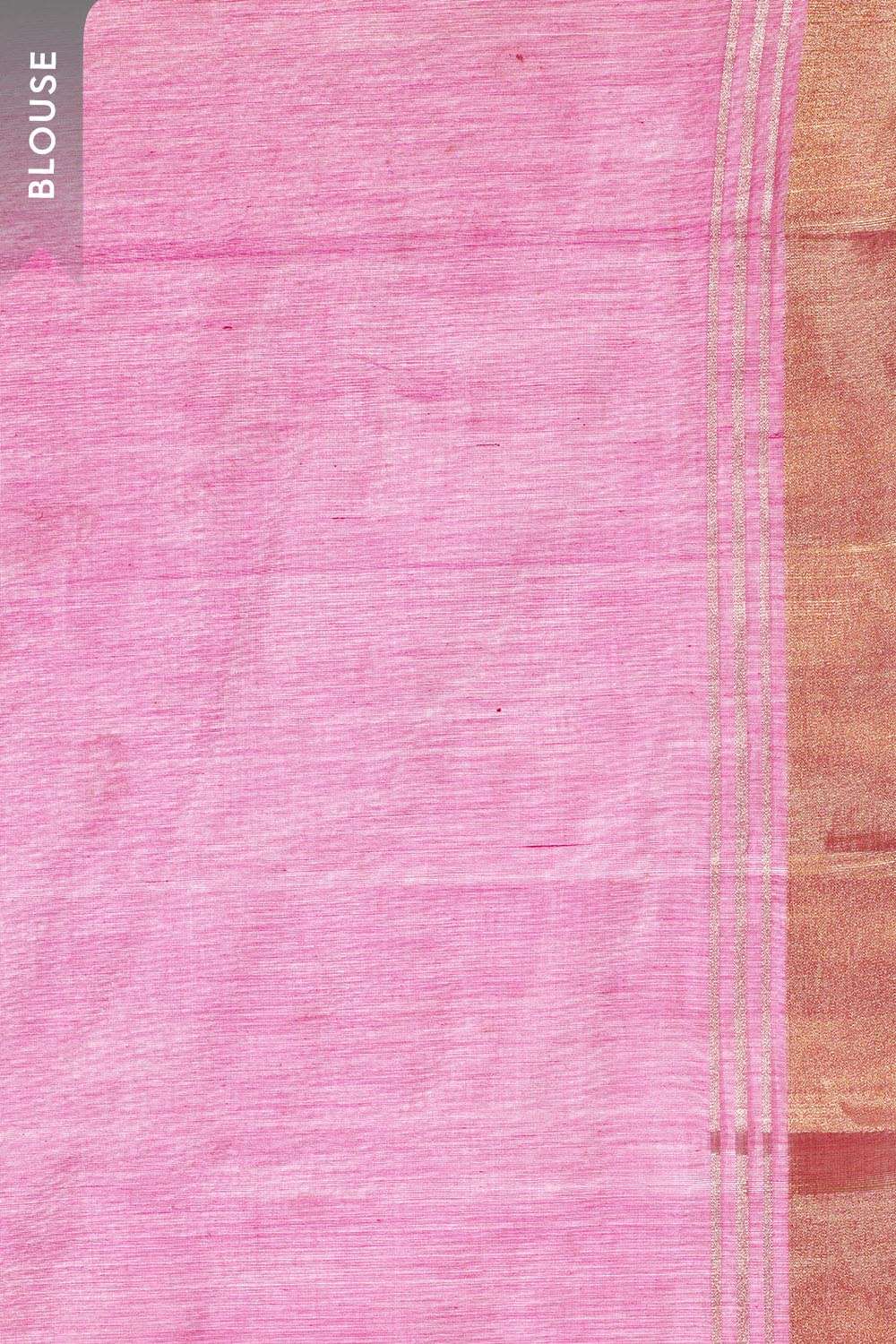 Grey Woven Pure Silk Cotton Chanderi Saree image number null