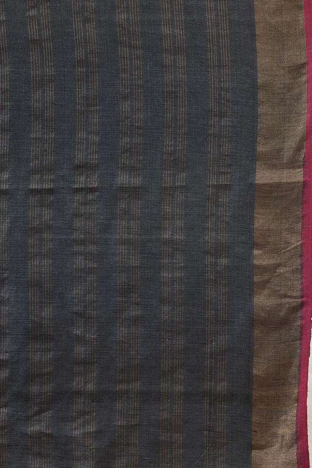 Light Blue Bhagalpur Woven Pure Tussar Silk Saree thumbnail image number null
