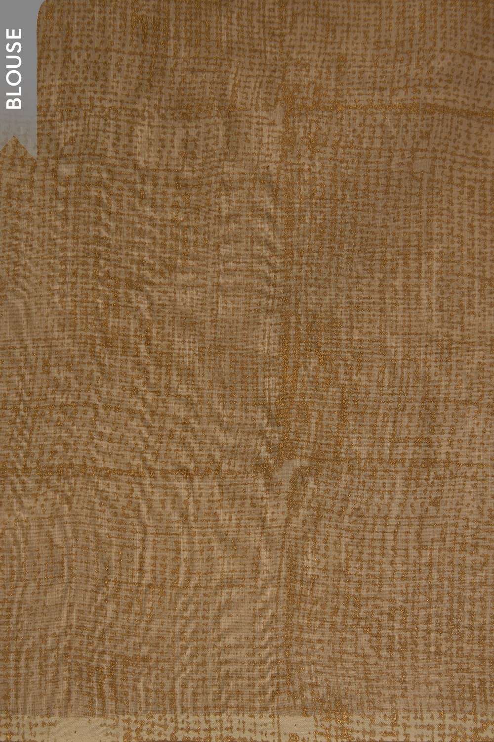 Off White Pure Silk Cotton Block Printed Embroidered Saree image number null