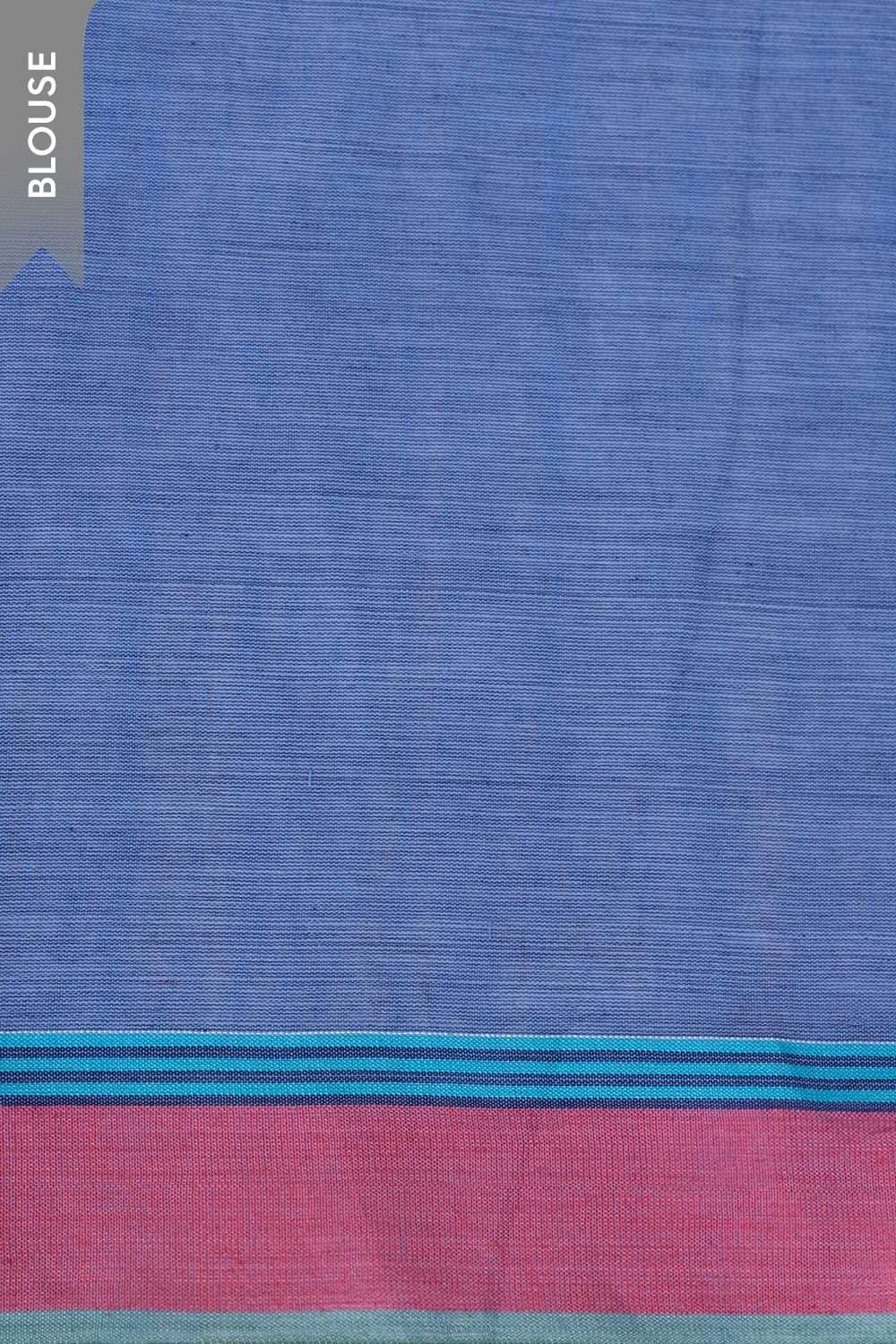Blue Bengal Pure Cotton Jamdani Saree image number null