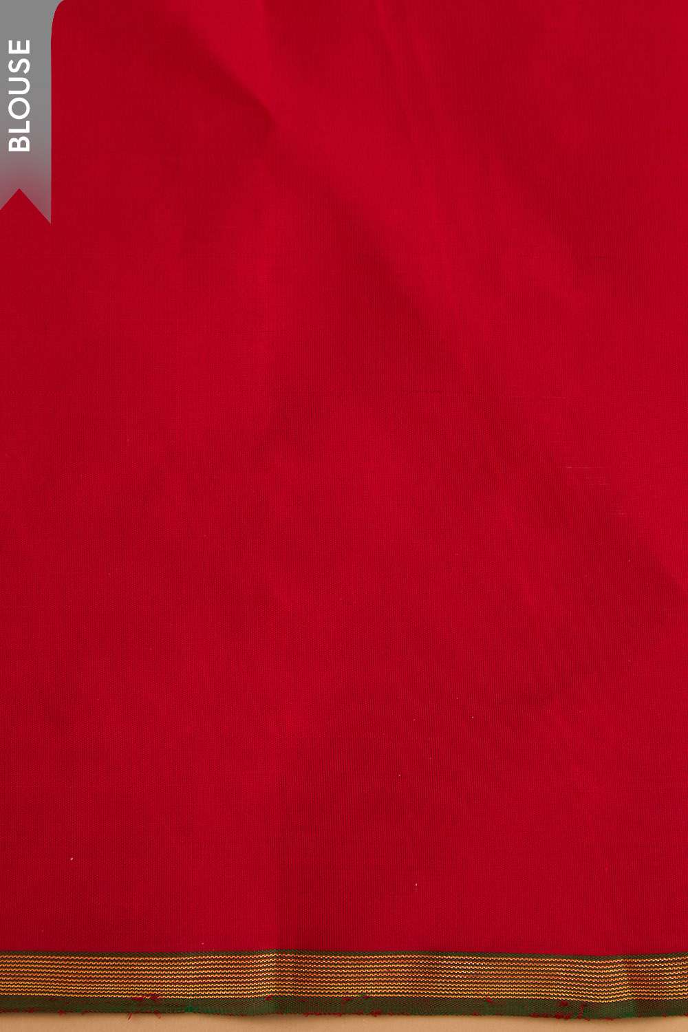 Red Pure Silk Woven Kanjivaram Saree image number null