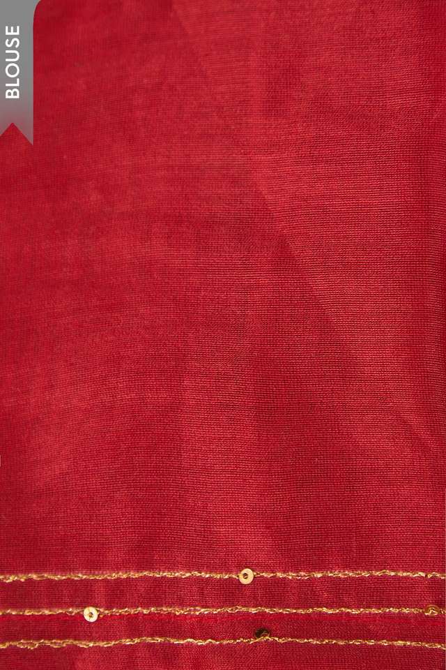 Off White Pure Tissue Organza Printed Embroidery Saree thumbnail image number null