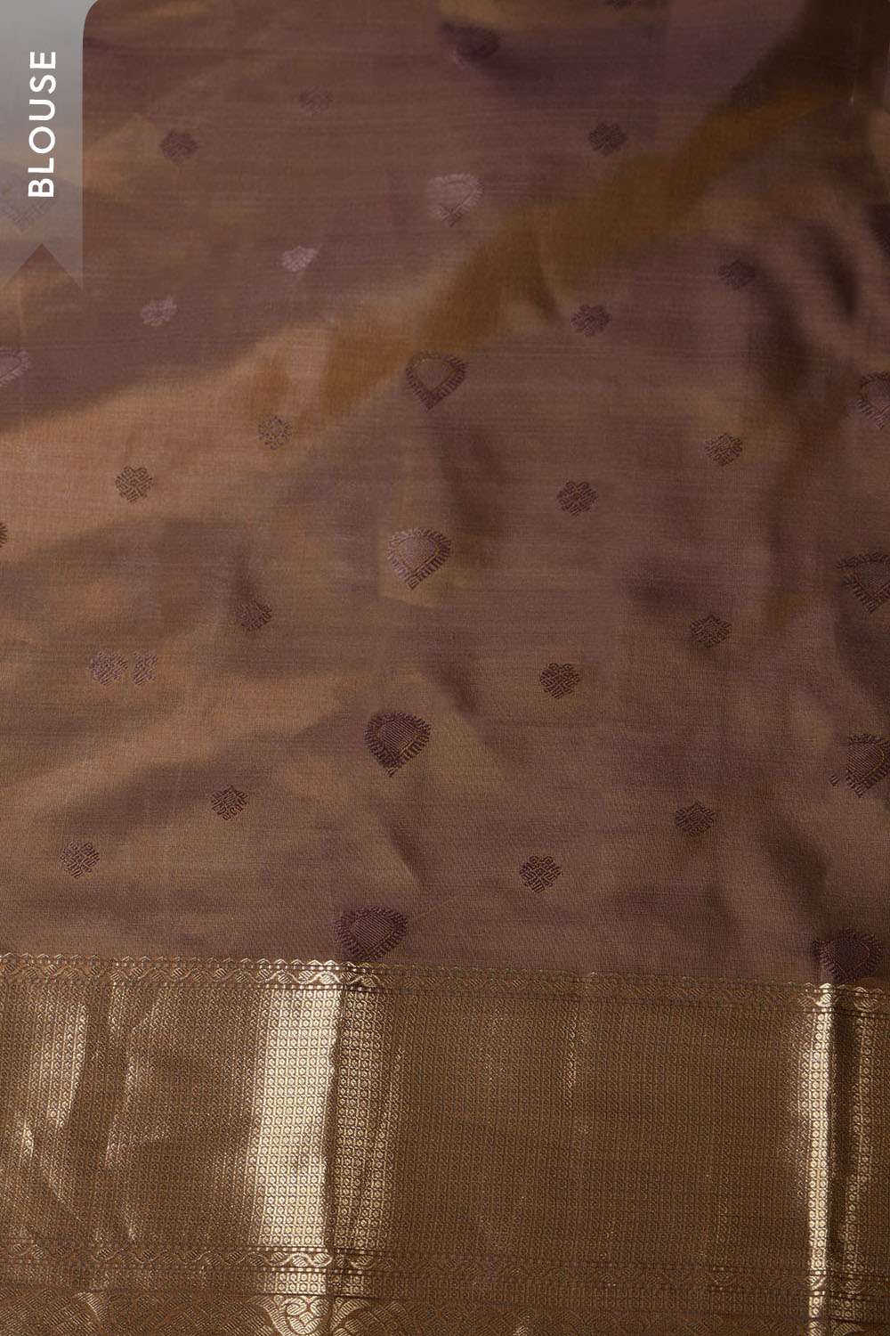 Light Green Woven Silk Viscose Saree image number null