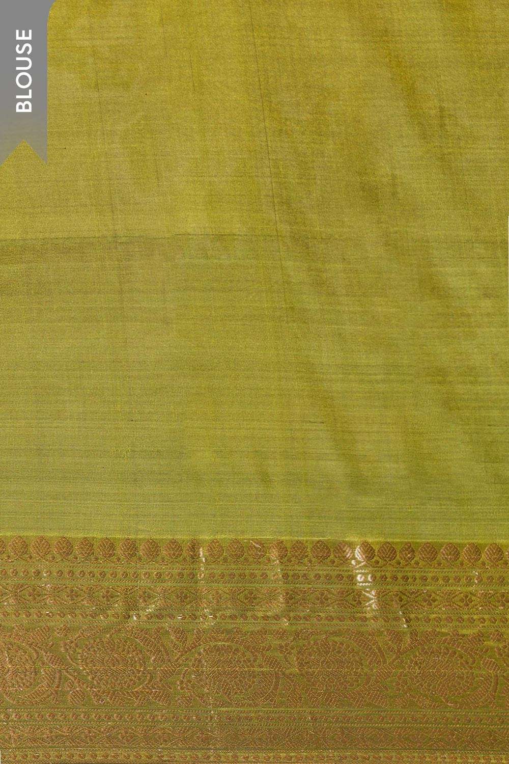 Black Silk Viscose Kadwa Banarasi Saree image number null