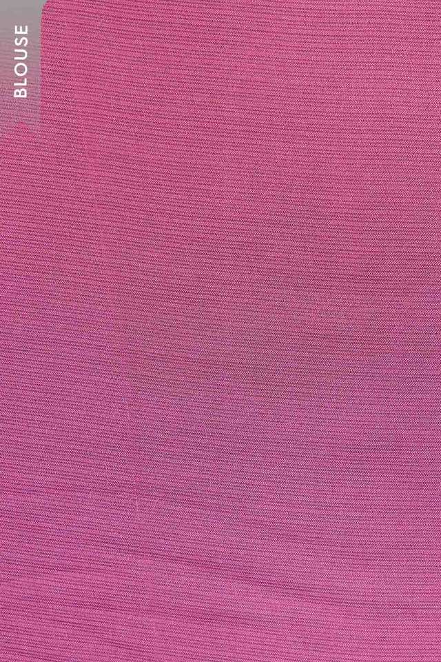Pink Silk Modal Embroidered Saree thumbnail image number null