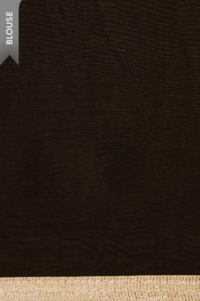 Black Silk Modal Embroidered Saree thumbnail image number null
