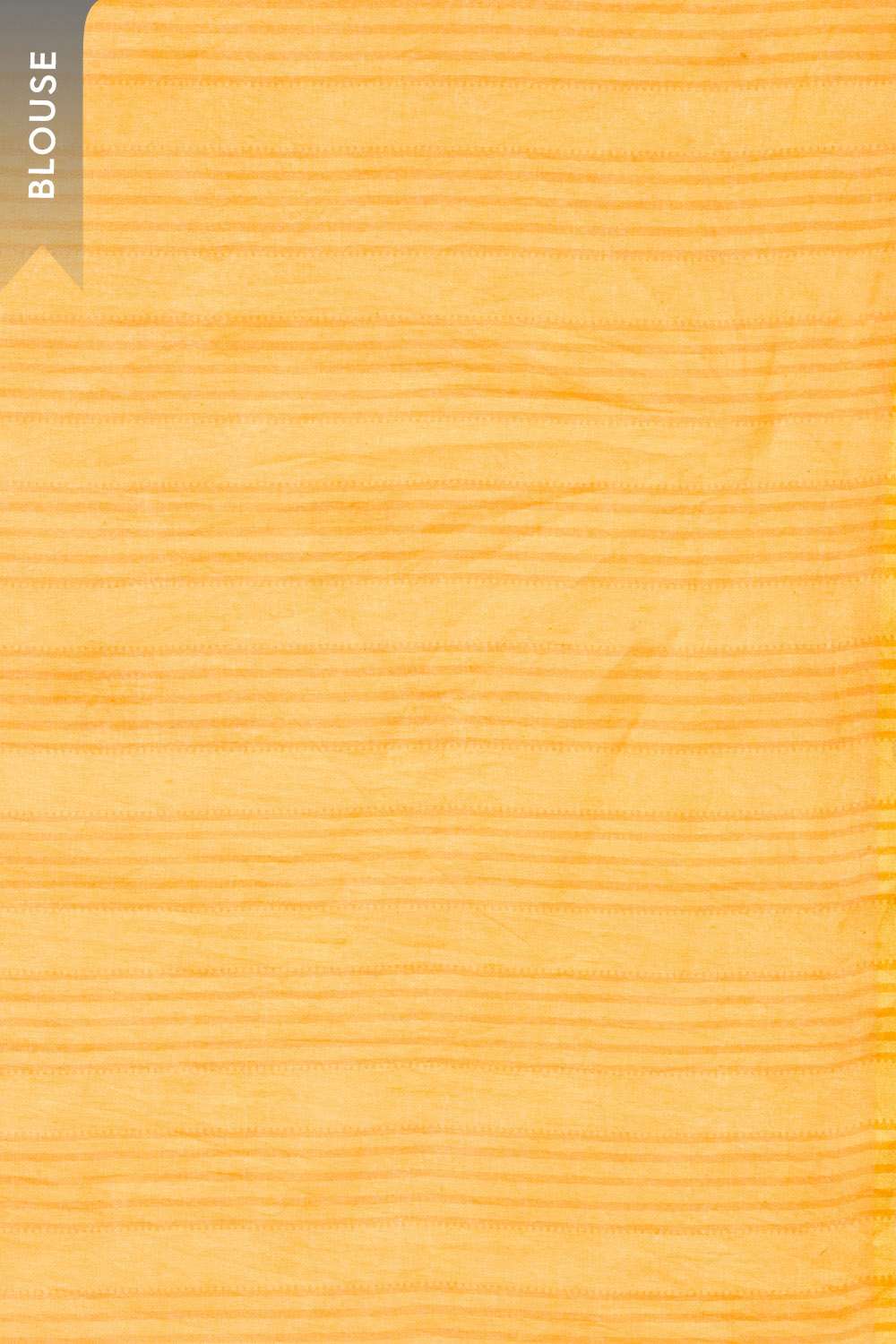 Yellow Screen Printed Bengal Pure Mulmul Cotton Saree image number null