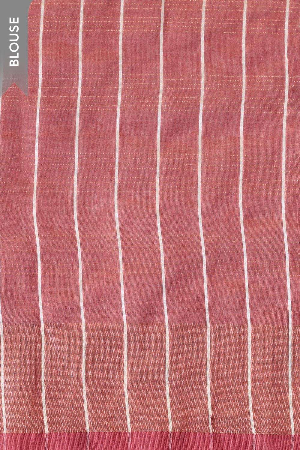 Light Blue Bhagalpur Woven Silk Viscose Saree image number null