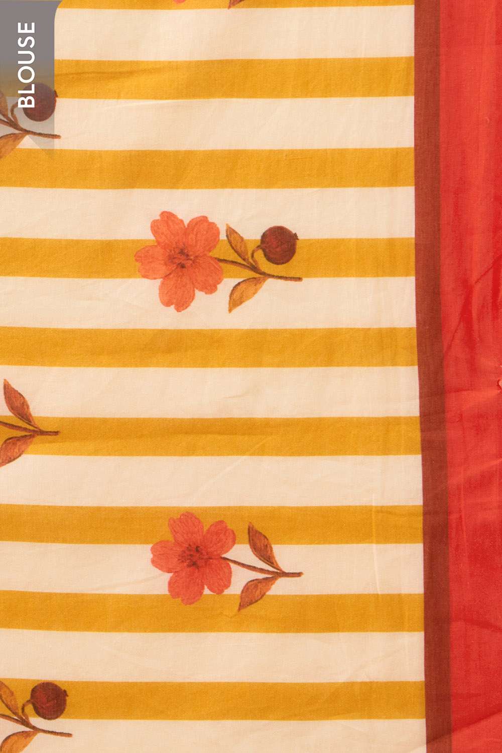 Dark Red Embroidered Pure Cotton Kota Saree image number null