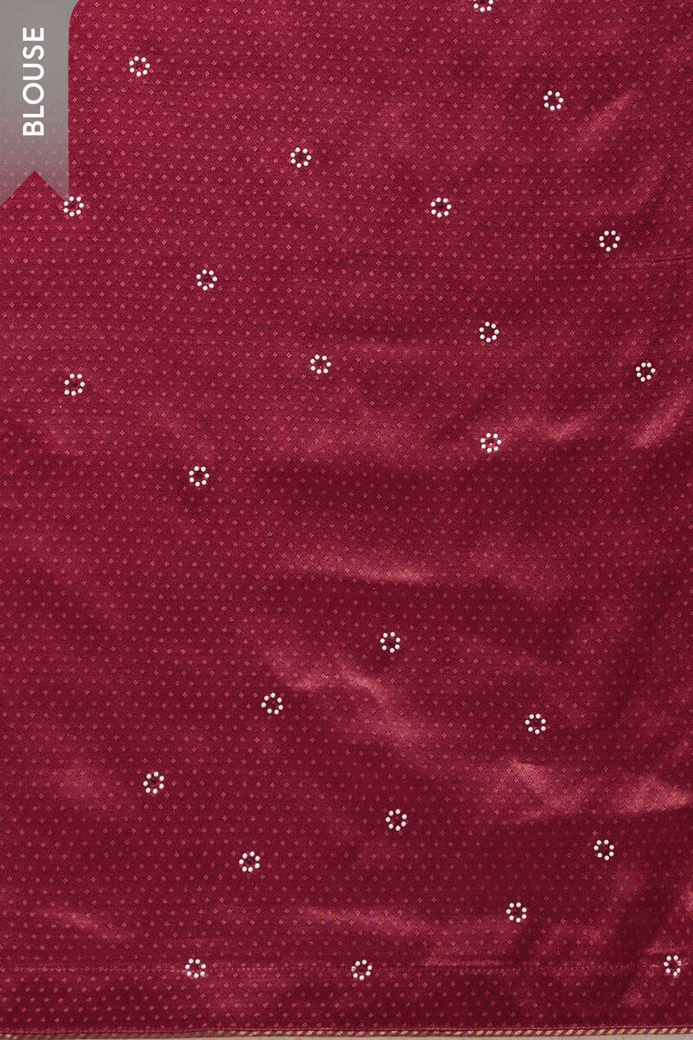 Orange Pure Silk Tussar Embroidered Saree image number null