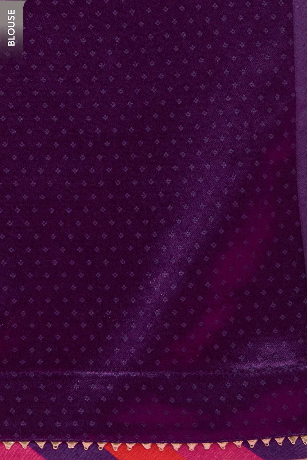 Multi Viscose Organza Embroidered Saree image number null