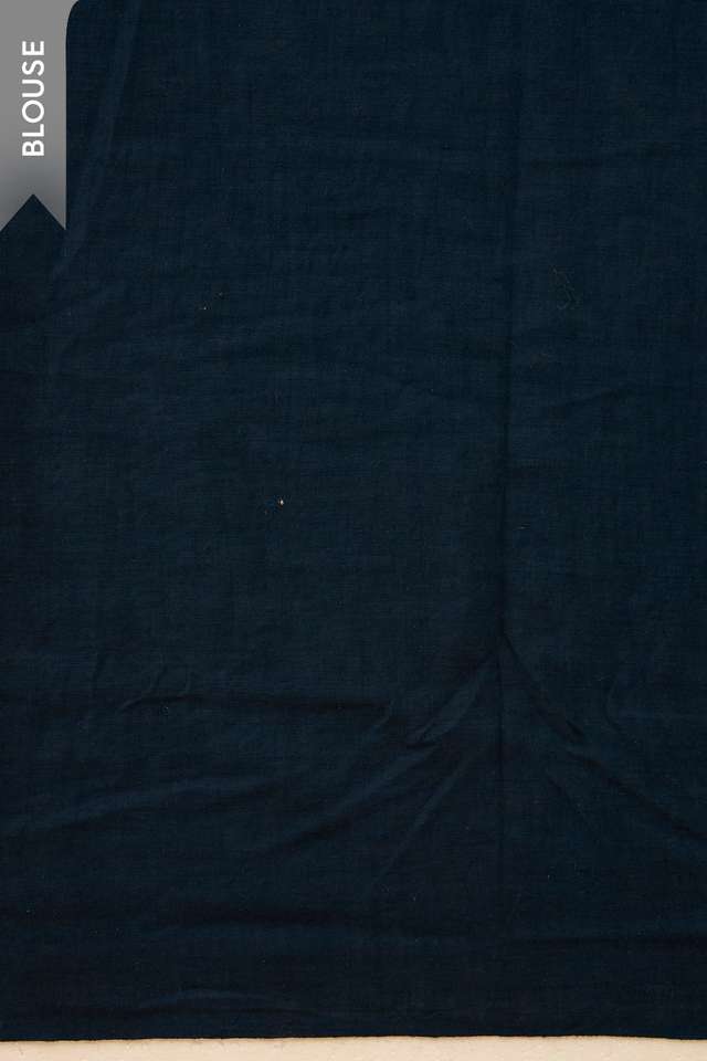 Off White Maharashtra Printed Khadi Cotton Saree thumbnail image number null