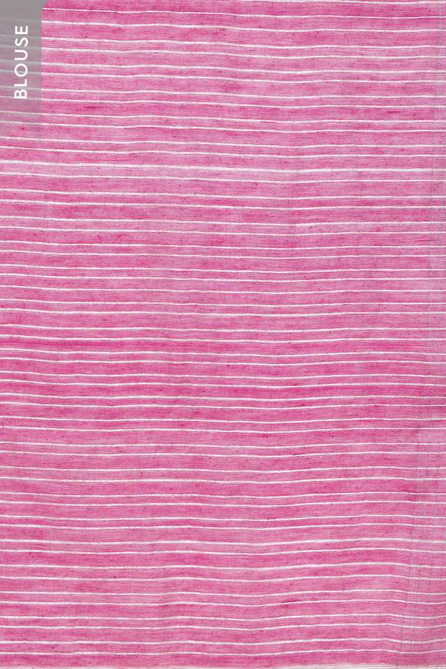 Violet Bengal Pure Silk Cotton Jamdani Saree thumbnail image number null