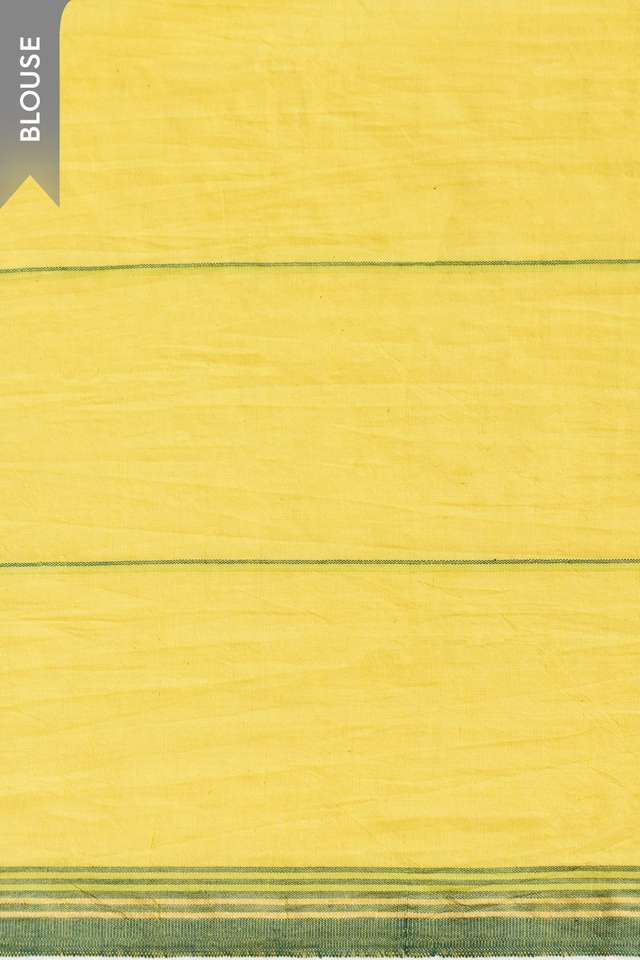 Light Yellow Bengal Pure Cotton Jamdani Saree thumbnail image number null