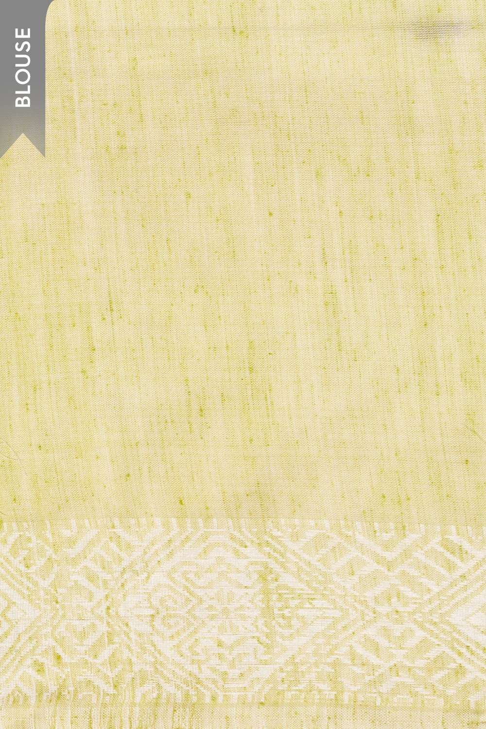 Light Green Assam Woven Modal Eri Saree image number null