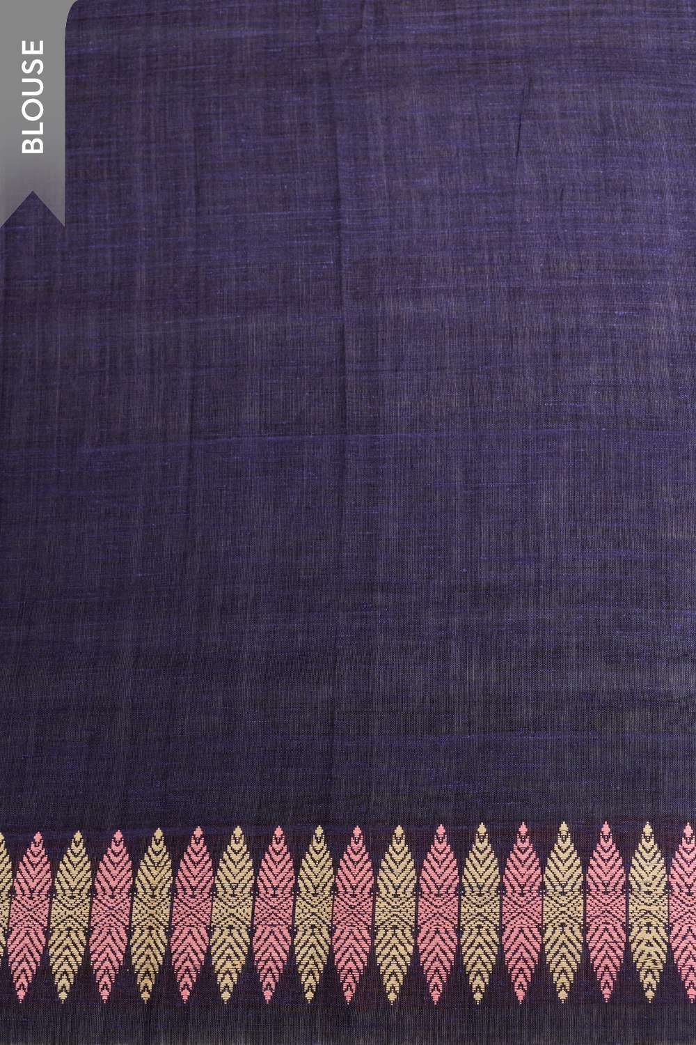 Blue Assam Woven Modal Eri Saree image number null