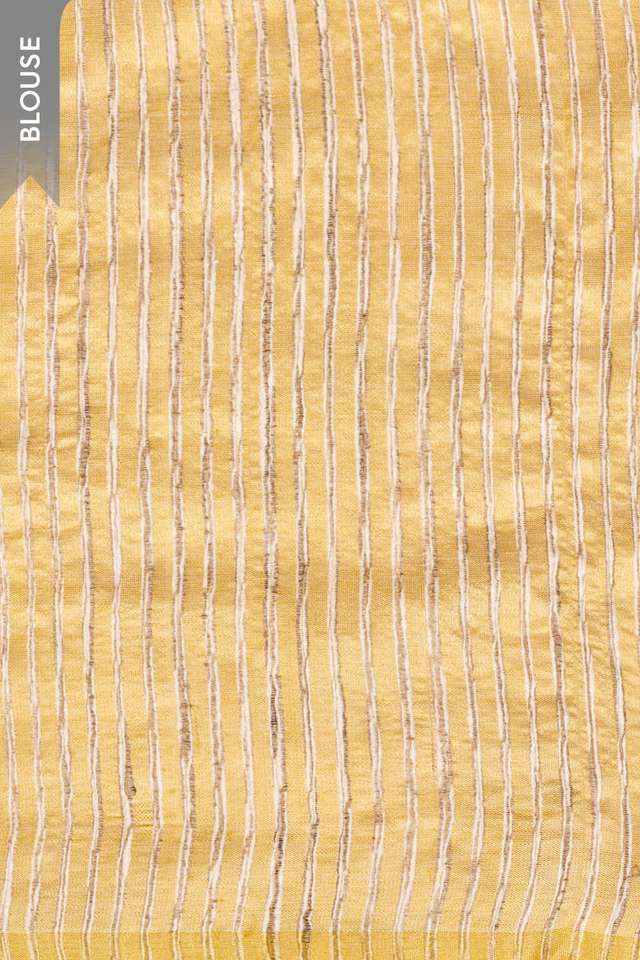 Blue Chattisgarh Woven Pure Tussar Silk Saree thumbnail image number null