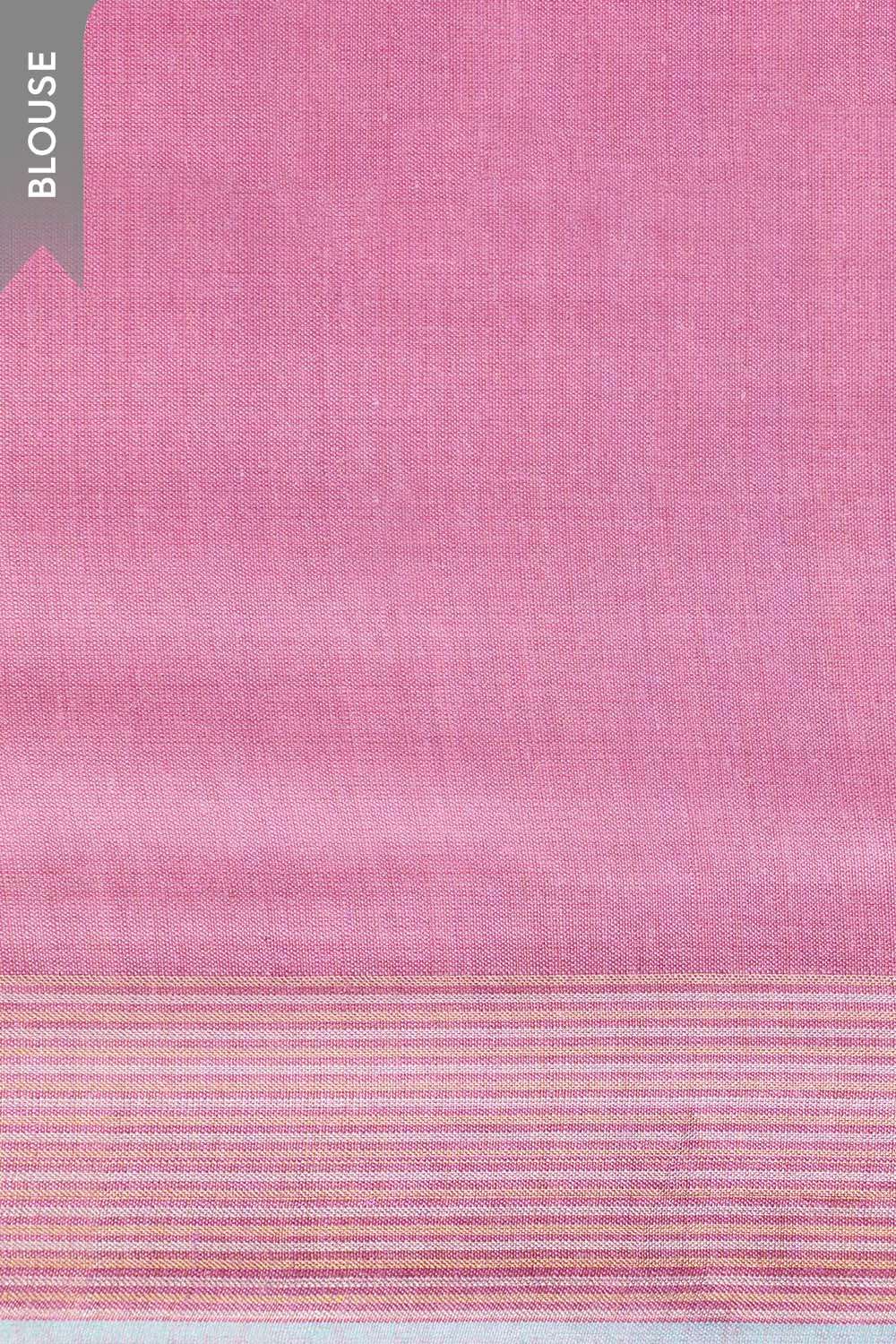 Dark Violet Chattisgarh Woven Pure Tussar Silk Saree image number null