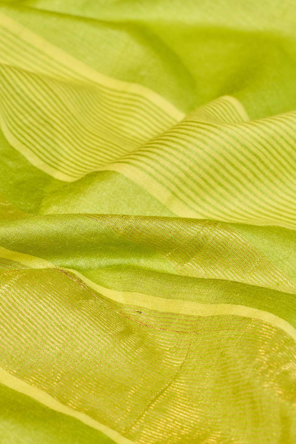 Green Chattisgarh Woven Pure Tussar Silk Saree image number null