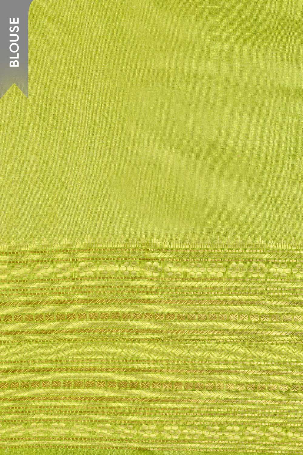 Green Chattisgarh Woven Pure Tussar Silk Saree image number null