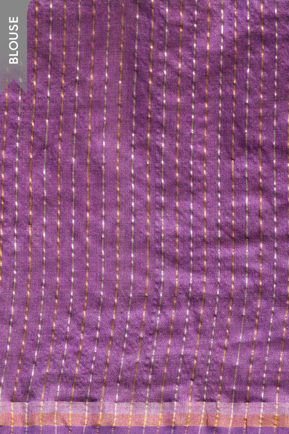 Dark Green Chattisgarh Woven Pure Tussar Silk Saree image number null