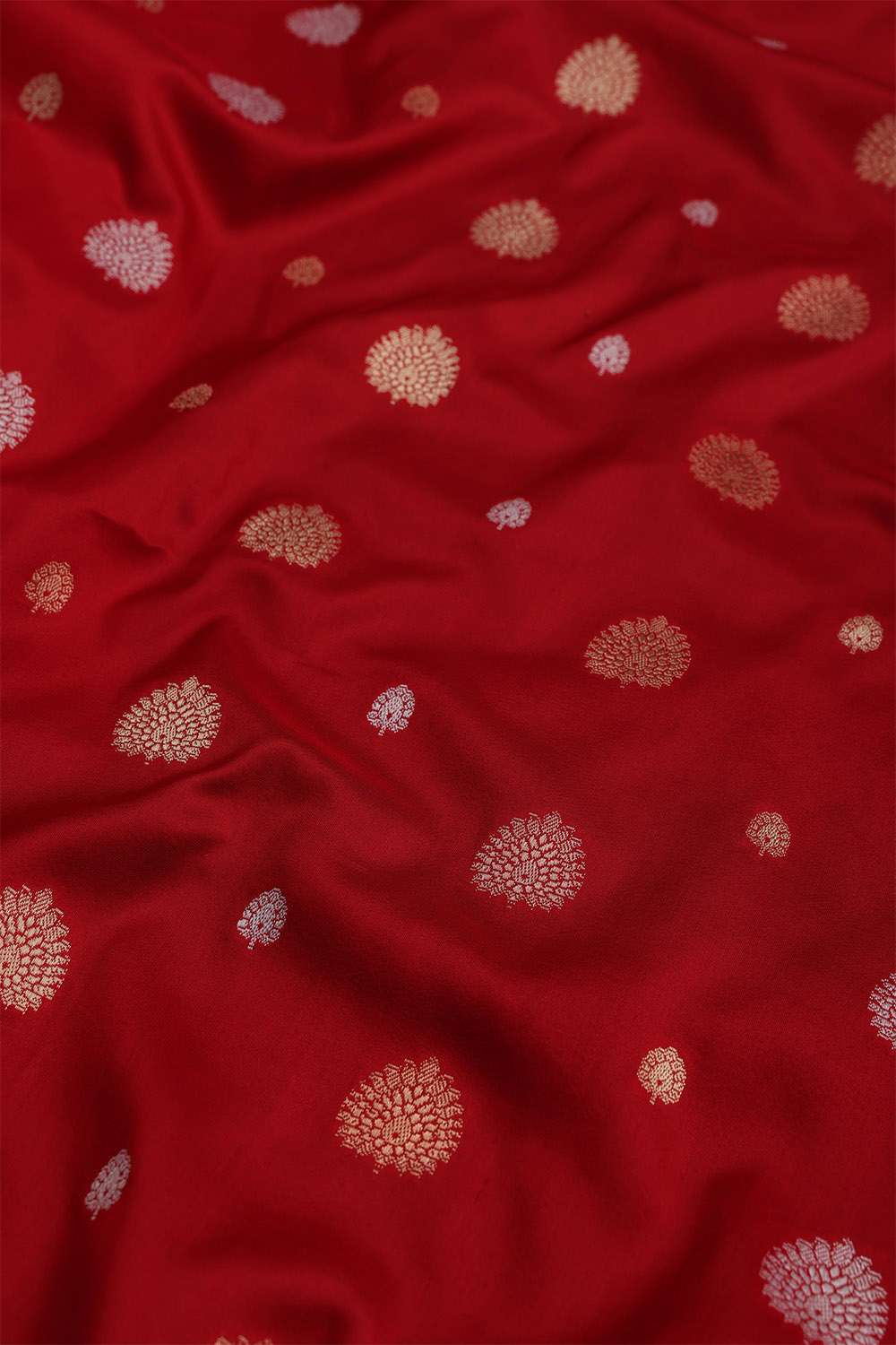 Red Banaras Silk Saree image number null