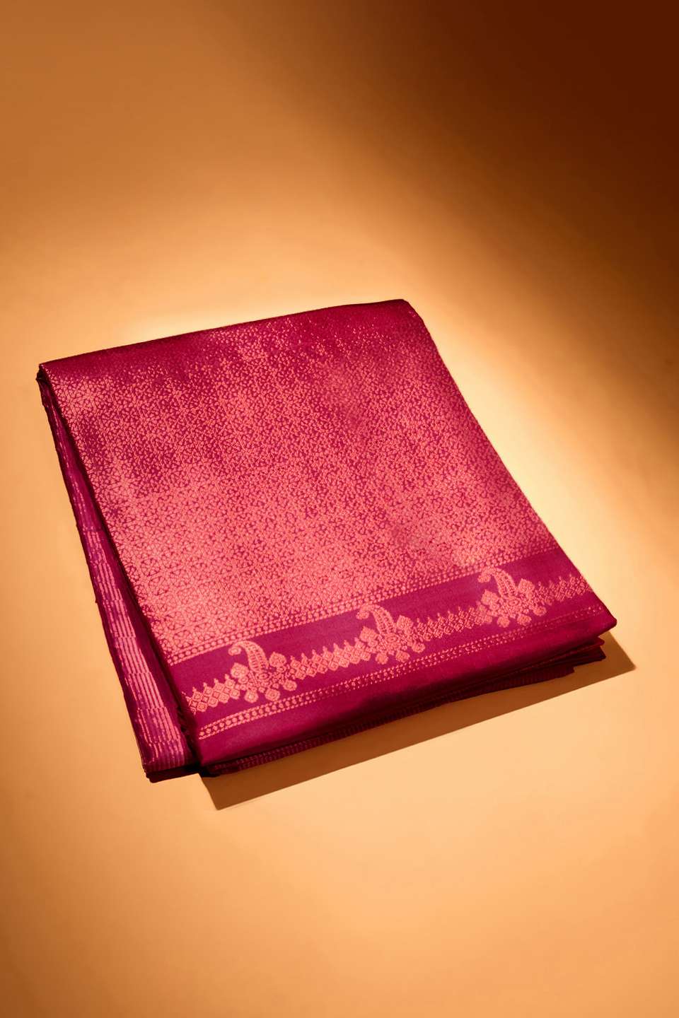 Pink Woven Kanjivaram Inspired Design Pure Silk Saree