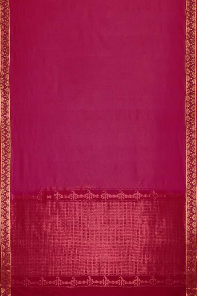 Pink Woven Kanjivaram Inspired Design Pure Silk Saree thumbnail image number null