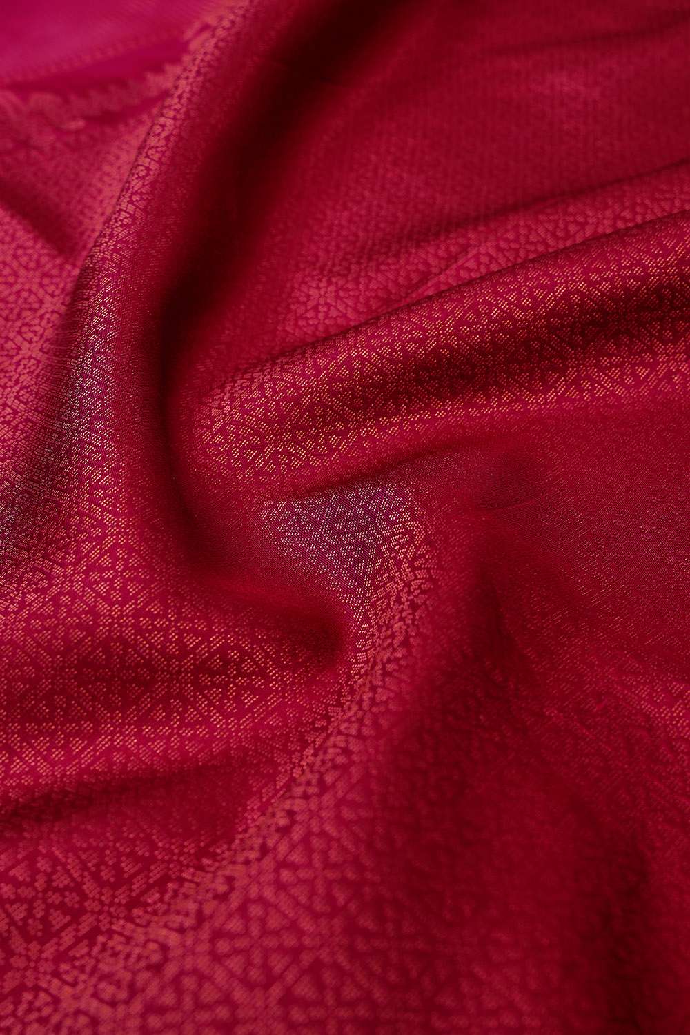Pink Woven Kanjivaram Inspired Design Pure Silk Saree image number null
