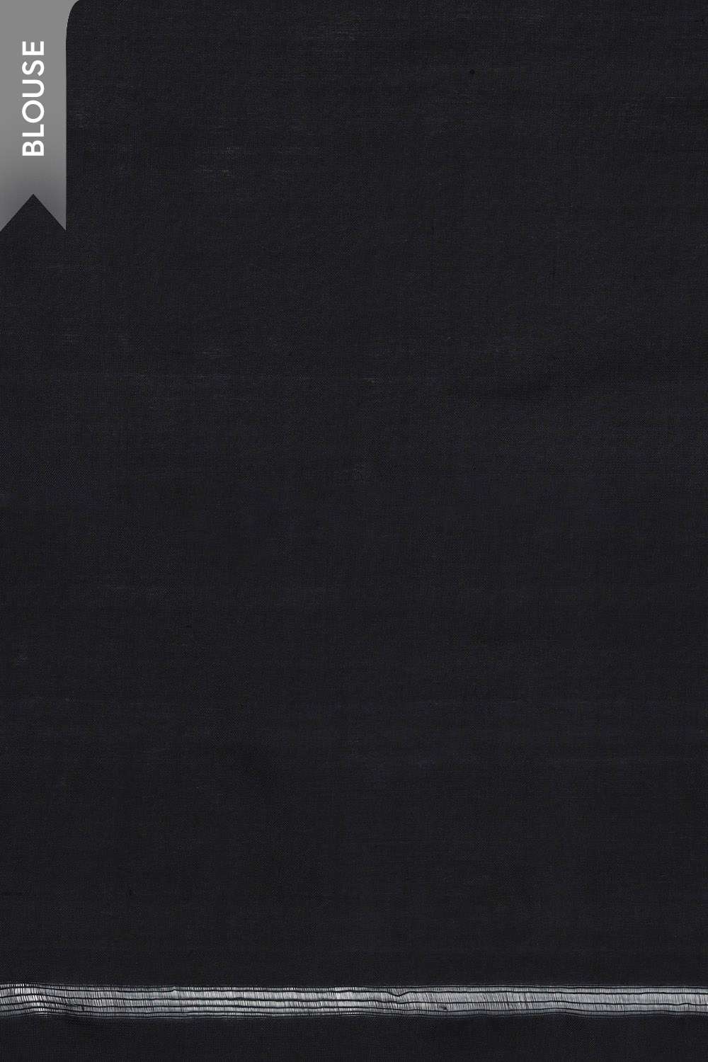 Black Rajkot Pure Silk Ikat Saree image number null