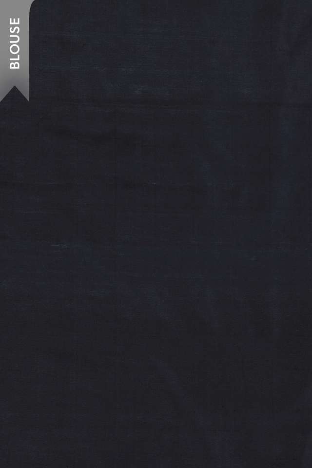 Black Rajkot Pure Silk Ikat Saree thumbnail image number null