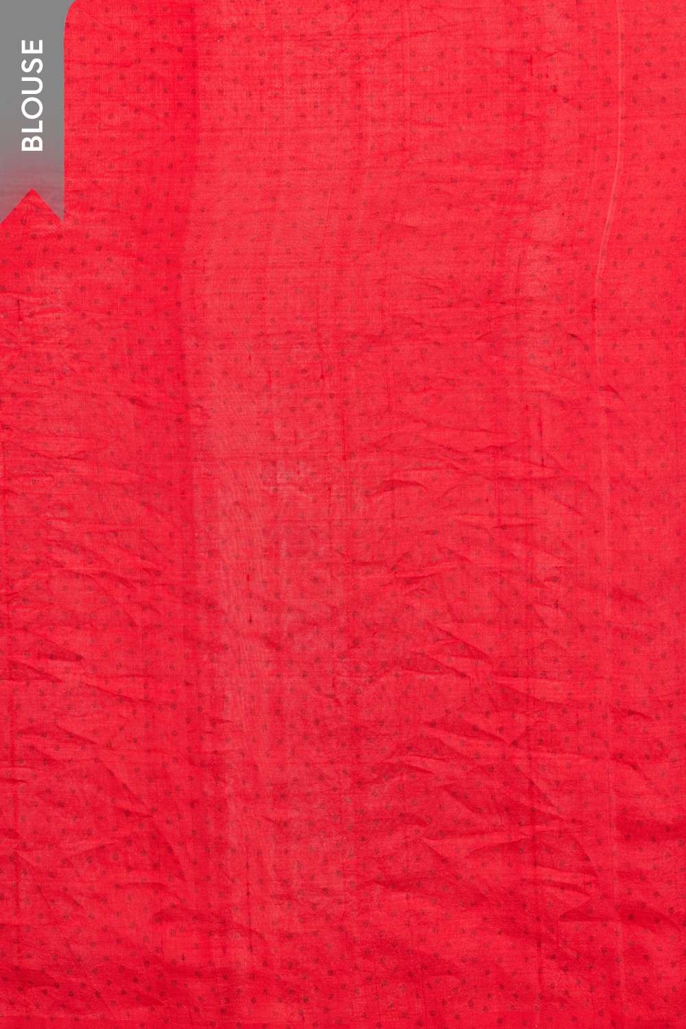 Off White Bengal Block Printed Pure Silk Saree image number null