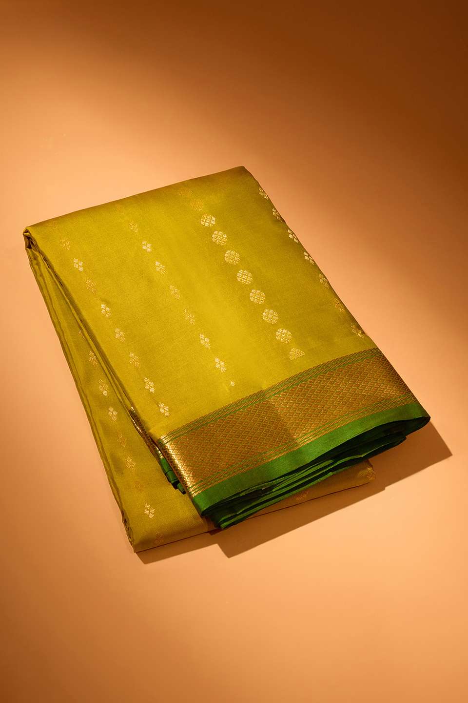 Green Woven Kanjivaram Inspired Design Pure Silk Saree