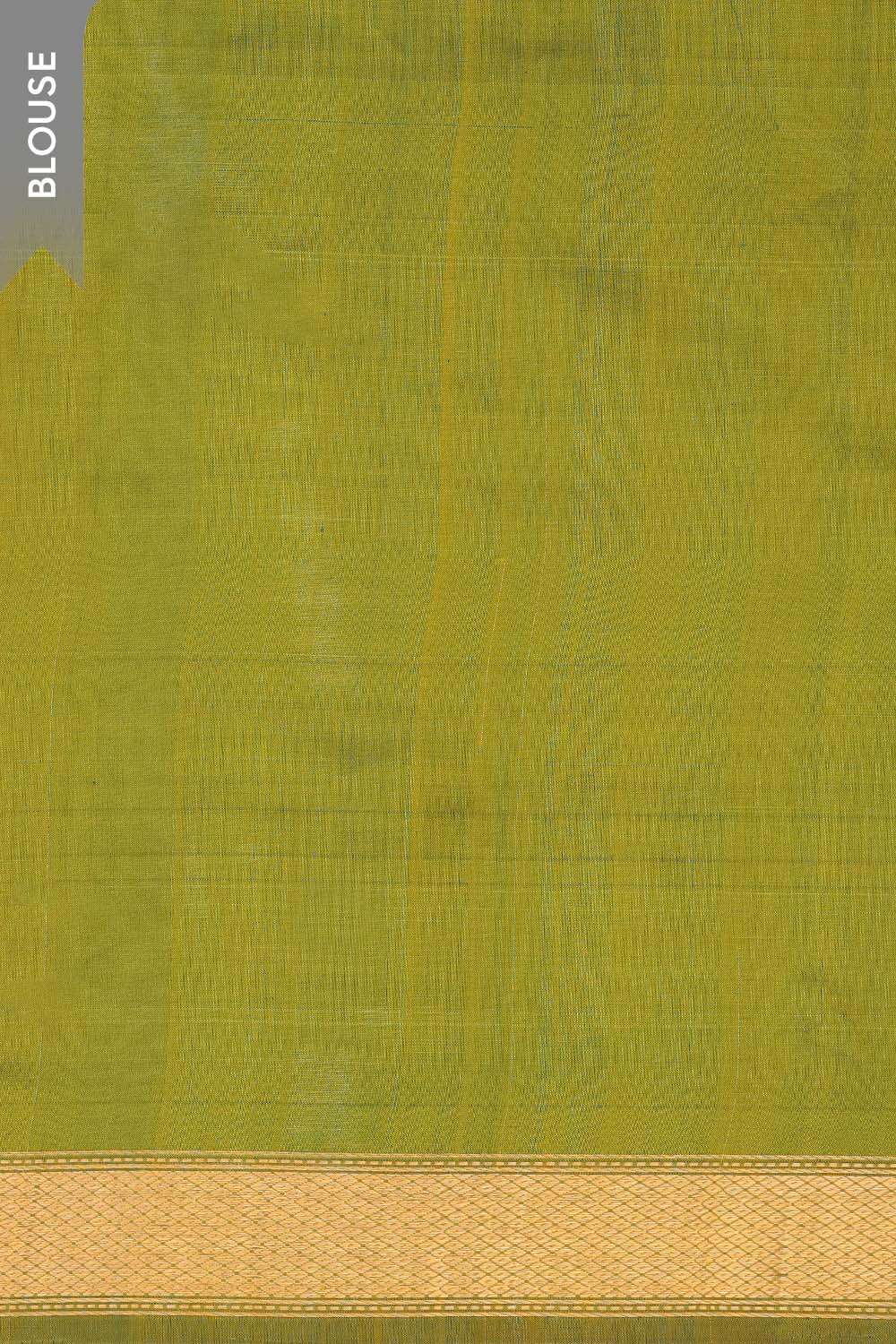 Light Green Woven Kanjivaram Inspired Design Pure Silk Saree image number null