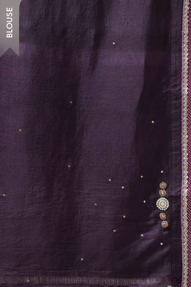 Green Pure Silk Embroidered Saree thumbnail image number null