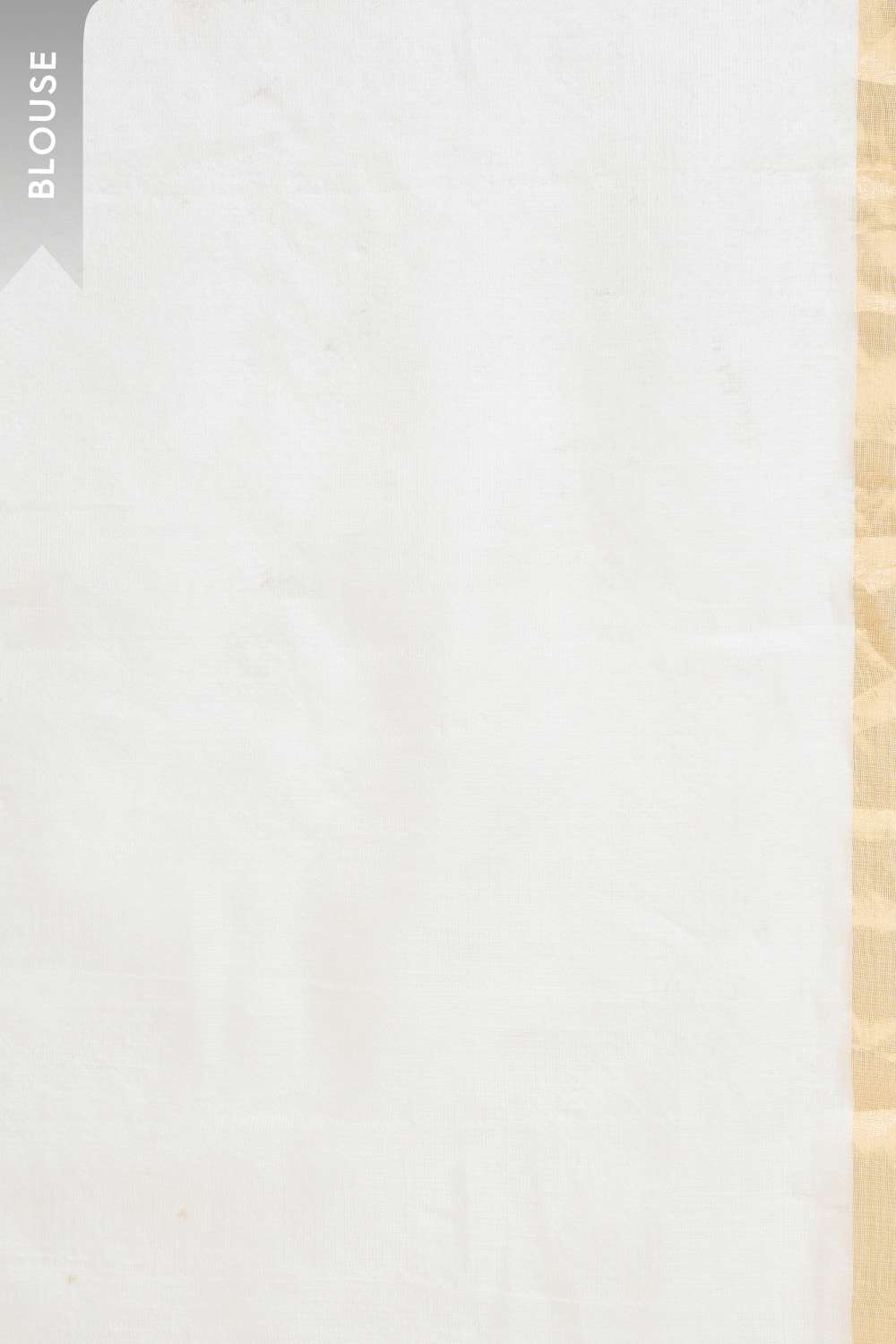 Off White Rajasthan Pure Silk Kota Printed Sanganeri Saree image number null