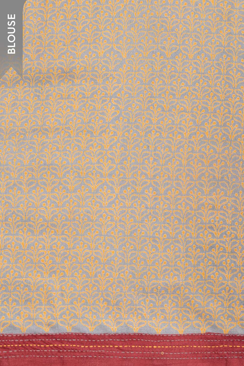 Light Pink Bengal Pure Tussar Silk Kantha Saree image number null