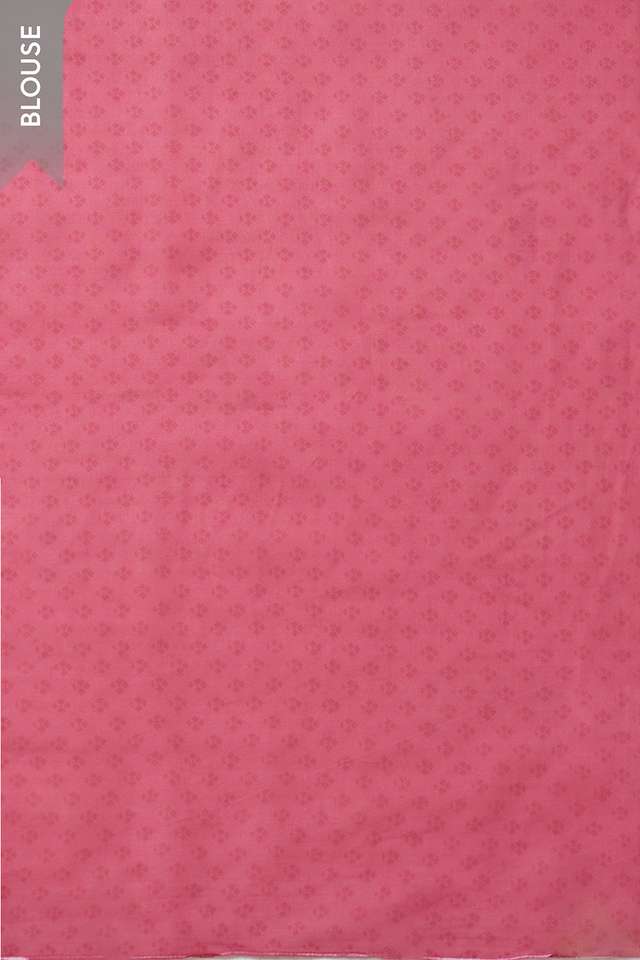 Light Pink Screen Printed  Bengal Pure Cotton Saree thumbnail image number null