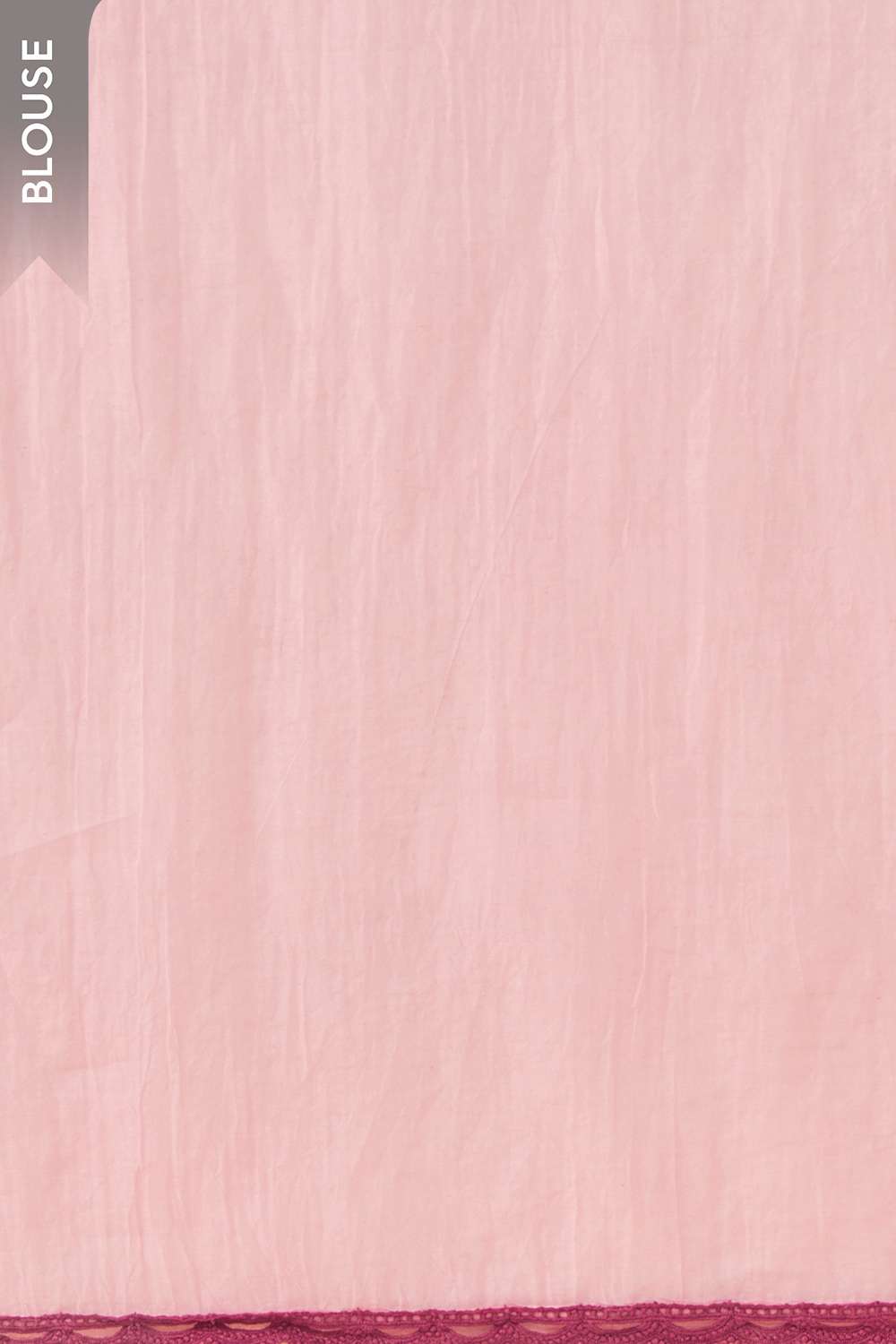 Light Pink Bengal Pure Silk Cotton Hand Painted Embroidered Saree image number null