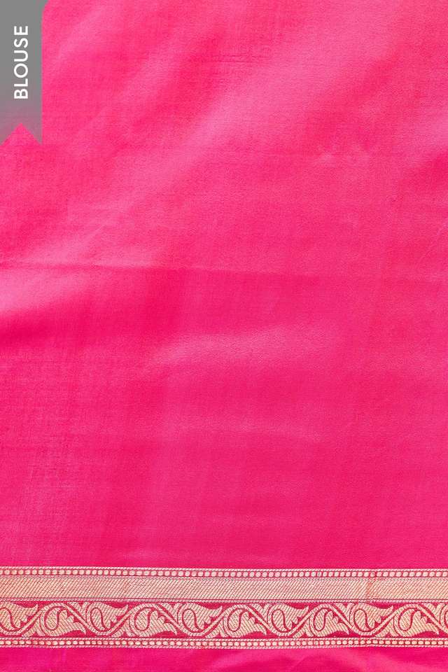 Purple Silk Viscose Cutwork Banarasi Saree thumbnail image number null